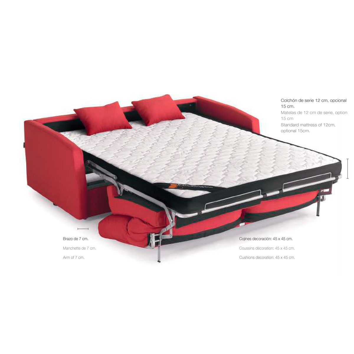 Sofa convertible facil apertura