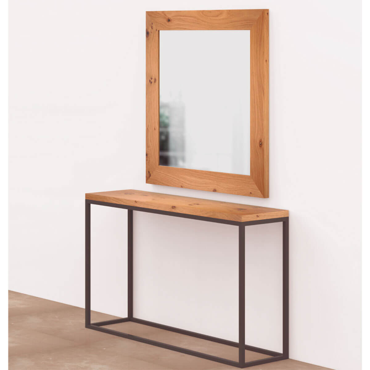 Consola chapa natural nordica