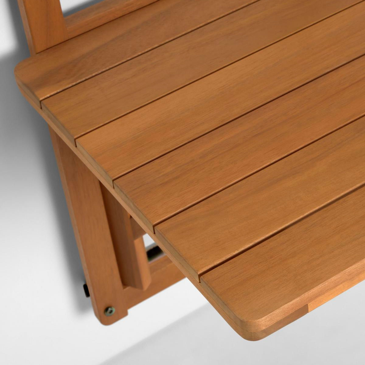 Mesa de balcón madera maciza