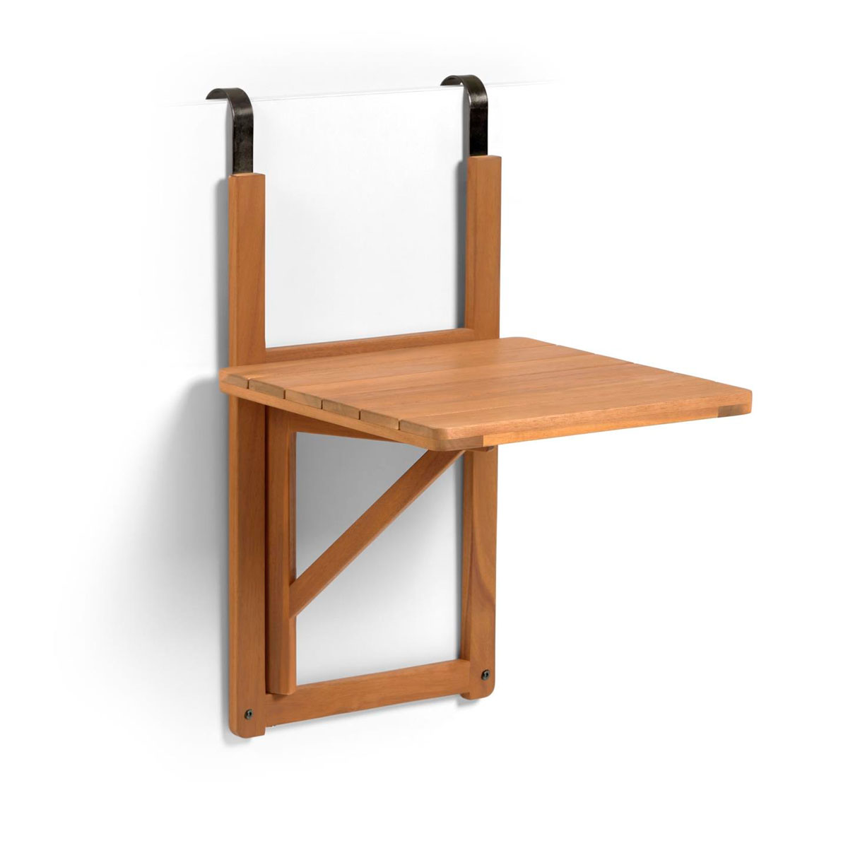 Mesa de balcón madera maciza