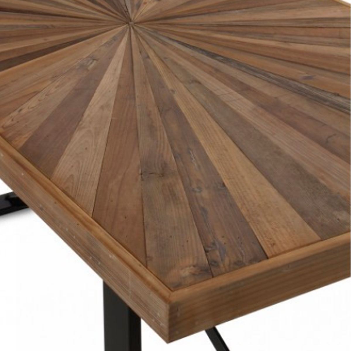 Mesa rectangular industrial laminada