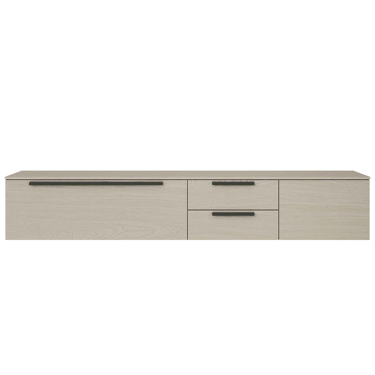 Mueble TV chapa sintética colgado