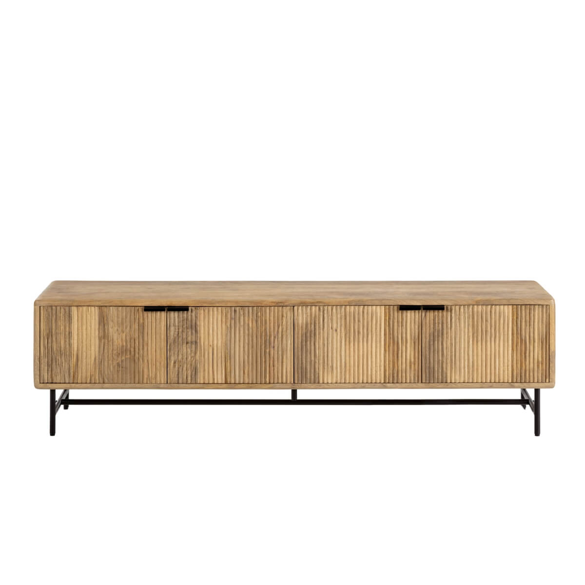 Mueble tv mango y metal 190cm