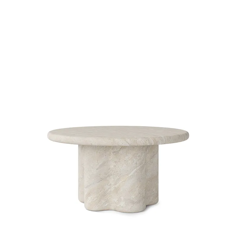 Stone mesa de centro travertino 80cm