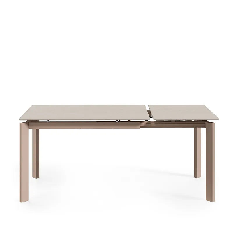 Crema mesa comedor travertino 220cm