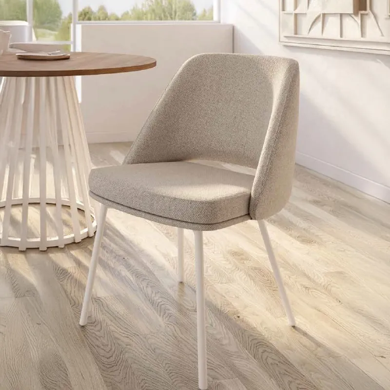 Nam silla tapizada gris