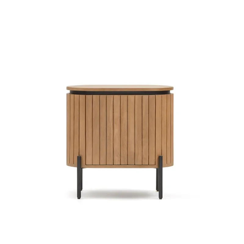 Lucía mesita de noche de madera 55 cm