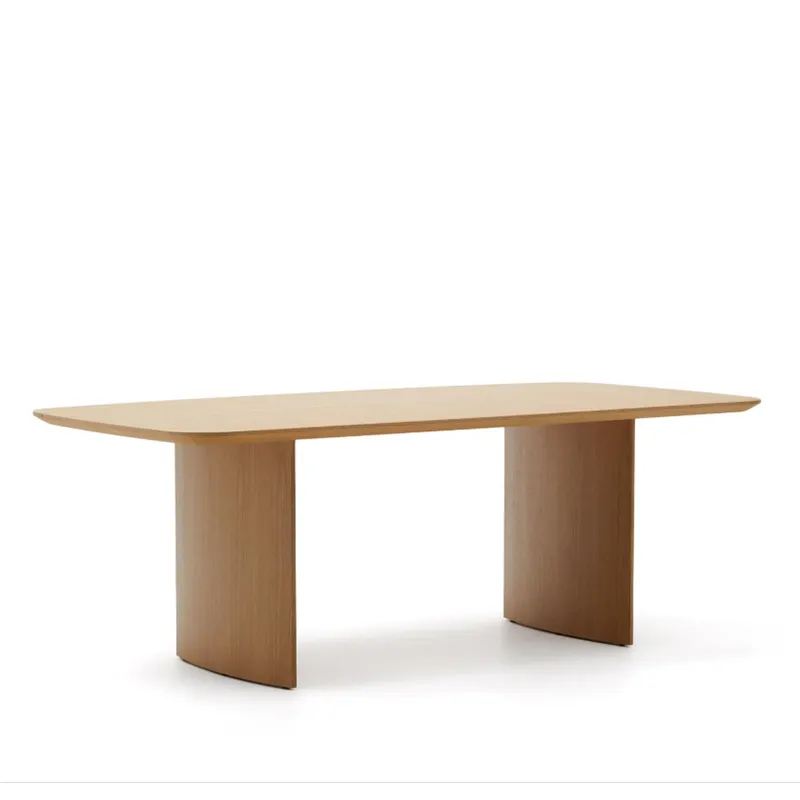 Toi mesa fija de roble