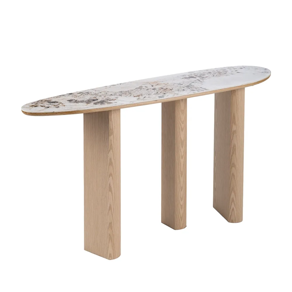 Consola diseño roble
