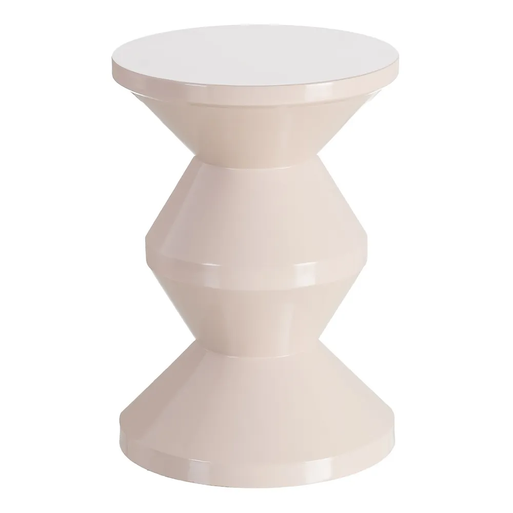 mesa auxiliar blanco